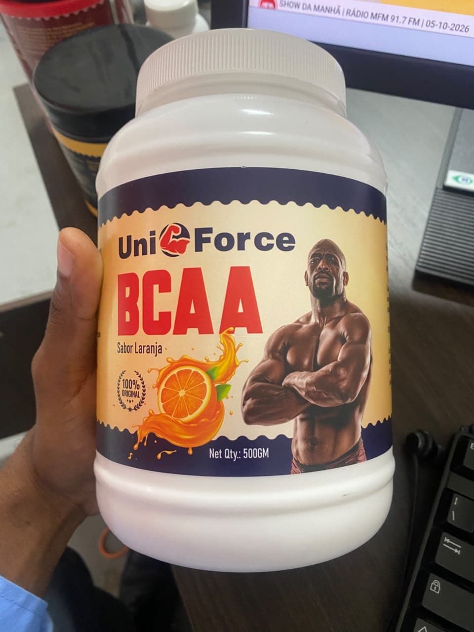BCAA 500g Laranja